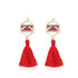 Palo Alto | 18k Rose Gold | Boho Fringe Earrings